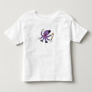 Octopus as Magician with Hat Kinder Shirts