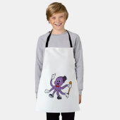 Octopus as Magician with Hat Schort (Gedragen)