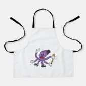 Octopus as Magician with Hat Schort (Voorkant)