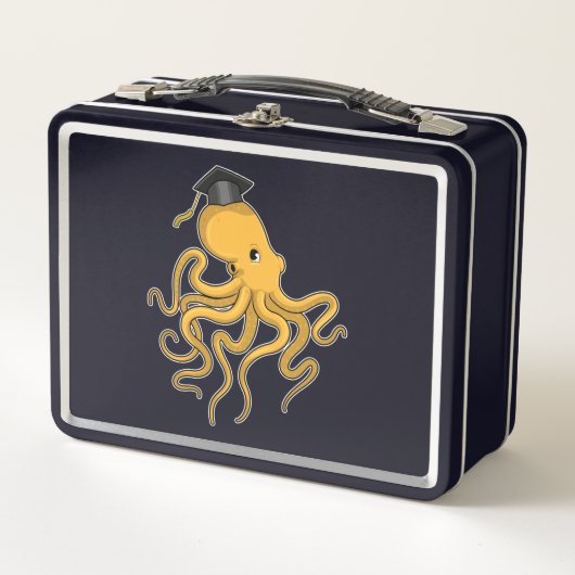 Octopus as Student with Diploma (Voorkant)
