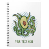 Octopus Avocado Notitieboek (Voorkant)