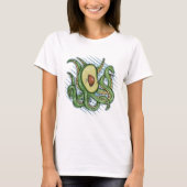 Octopus Avocado T-shirt (Voorkant)