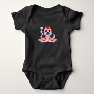 Octopus Baby-fopspeen Romper