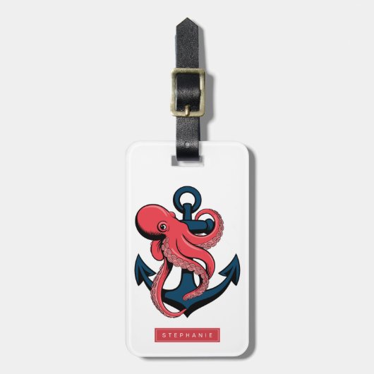 Octopus Bagage Label (Voorkant verticaal)