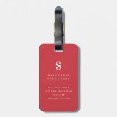 Octopus Bagage Label (Achterkant verticaal)