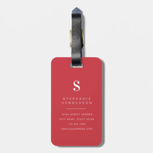Octopus Bagage Label (Achterkant verticaal)