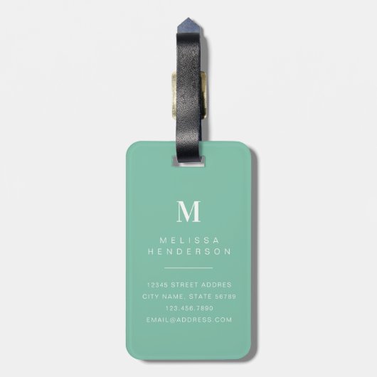 Octopus Bagage Label (Achterkant verticaal)