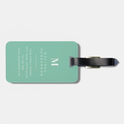 Octopus Bagage Label (Achterkant horizontaal)