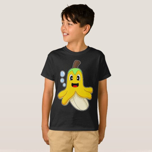 Octopus Banana T-shirt (Voorkant volledig)