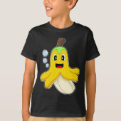 Octopus Banana T-shirt (Voorkant)