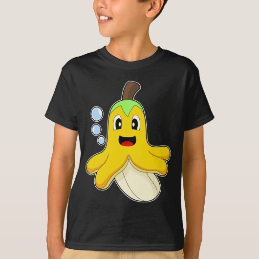 Octopus Banana T-shirt (Voorkant)