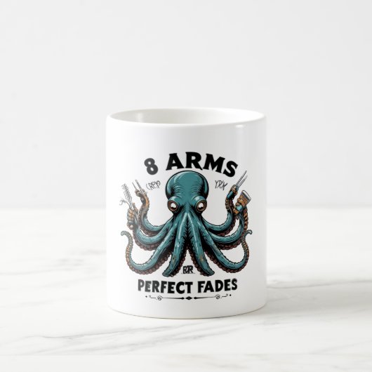 Octopus Barber Mok – 8 armen voor Perfect Fades (Center)