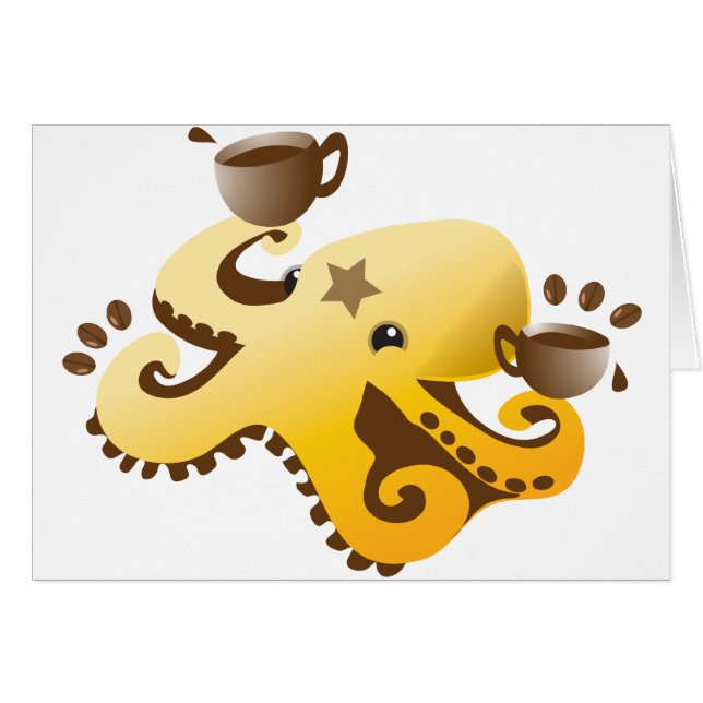 Octopus Barista (Voorkant Horizontaal)
