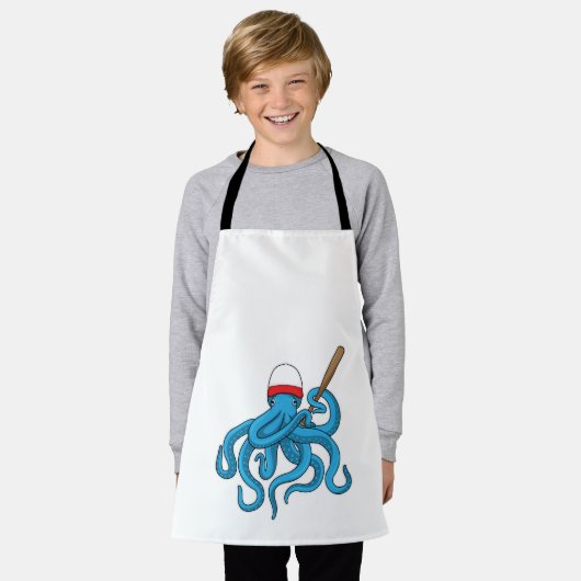 Octopus Baseball Baseball Schort (Gedragen)