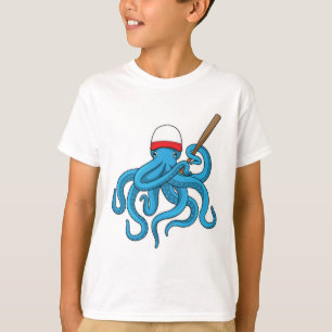 Octopus Baseball Baseball T-shirt