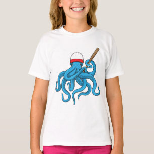Octopus Baseball Baseball T-shirt