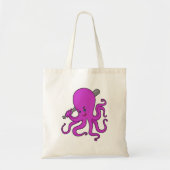 Octopus Baseball Baseball Tote Bag (Voorkant)