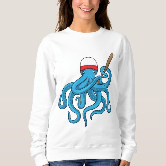 Octopus Baseball Baseball Trui (Voorkant)