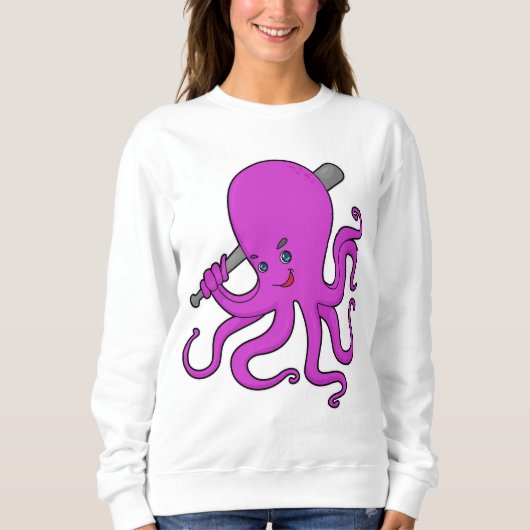 Octopus Baseball Baseball Trui (Voorkant)