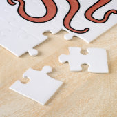 Octopus Basketball speler Basketball Legpuzzel (Zijkant)