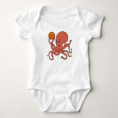 Octopus Basketball speler Basketball Romper