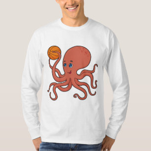 Octopus Basketball speler Basketball T-shirt