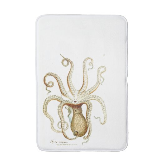 Octopus Bathmat Badmat (Voorkant Verticaal)