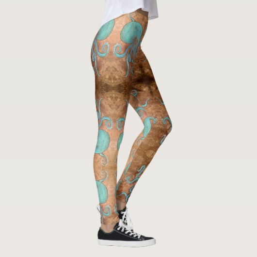 Octopus. Beach Bum Leggings (Rechts)