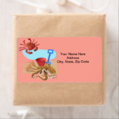 Octopus Beach Crab Labels (Insitu)