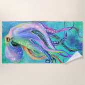 Octopus Beach Towel Strandlaken (Voorkant)