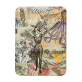 Octopus Beach Vacation Victoriaans Gothic Fun Magneet (Verticaal)