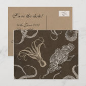  Octopus Bewaar de datum! briefkaart (Voorkant / Achterkant)