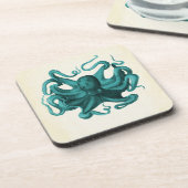 octopus bier onderzetter (Linkerzijde)