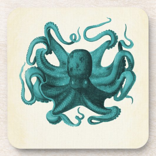 octopus bier onderzetter (Voorkant)
