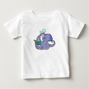 Octopus bij lezen boek