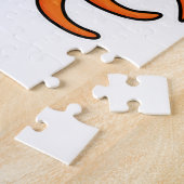 Octopus bij Muziek met hoofdtelefoon Legpuzzel (Zijkant)