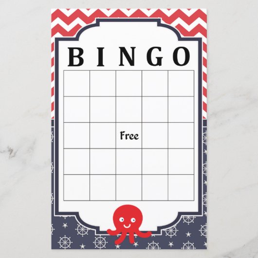 Octopus bingo (Voorkant)