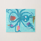 Octopus Birthday 8"x10" Puzzle (komt in de doos va Legpuzzel (Horizontaal)