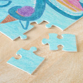 Octopus Birthday 8"x10" Puzzle (komt in de doos va Legpuzzel (Zijkant)