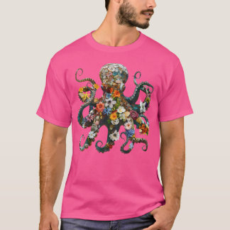 Octopus Bloemen Scuba Duiktuin en ooit T-shirt