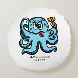 Octopus Bonk, MeWarriorVrouw op Twitch Rond Kussen