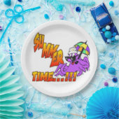 Octopus-Borden voor zomertijd Papieren Bordje (Feest)