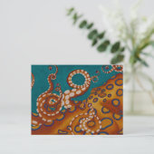 Octopus Briefkaart (Staand voorkant)
