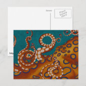 Octopus Briefkaart (Voorkant / Achterkant)