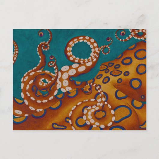 Octopus Briefkaart (Voorkant)