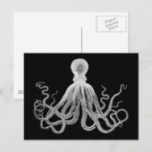  octopus briefkaart (Voorkant / Achterkant)