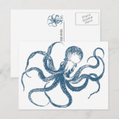 octopus briefkaart (Voorkant / Achterkant)