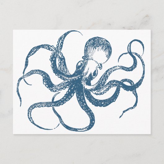 octopus briefkaart (Voorkant)