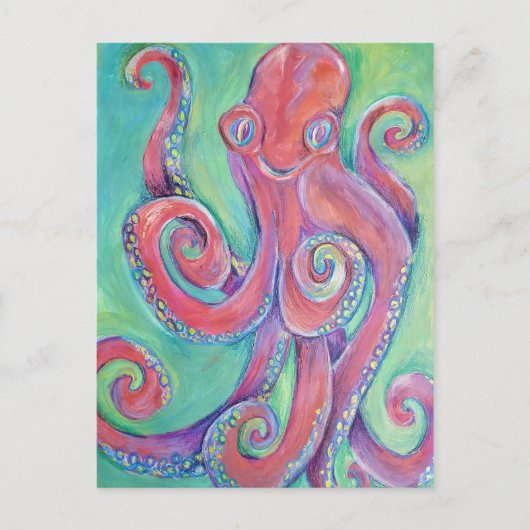octopus briefkaart (Voorkant)