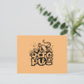 Octopus Briefkaart (Staand voorkant)